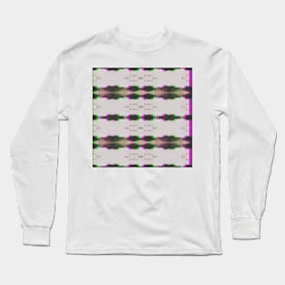 Green and purple abstract Long Sleeve T-Shirt